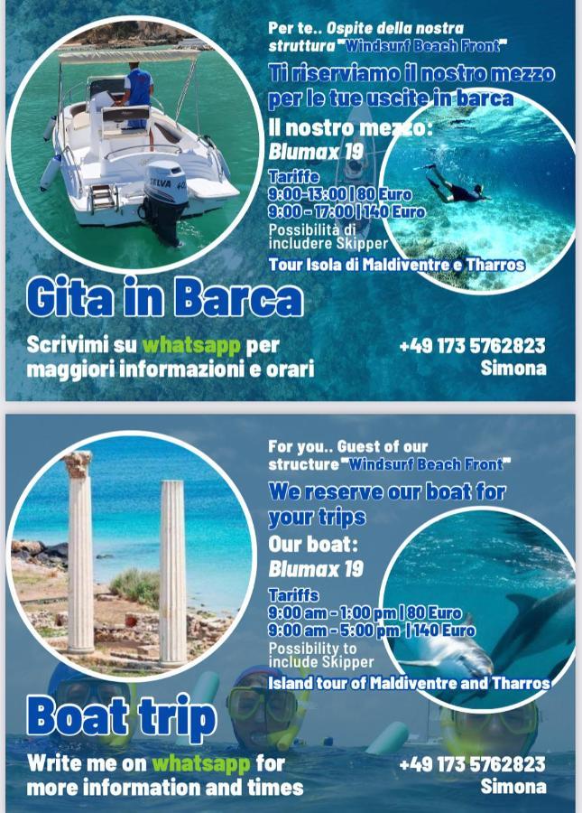 Windsurf Beach Front Torre Grande Exterior photo